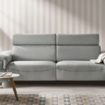 Sofá 2-3 plazas 10d-0022 color gris vista ambiente